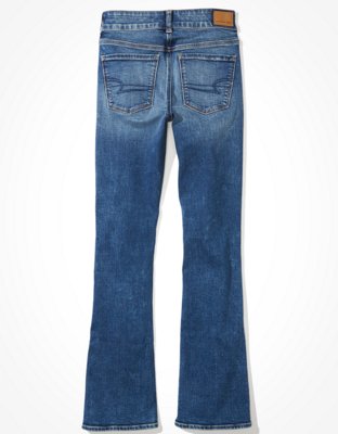 Jean évasé American Eagle Artist - Taille 12 - Bleu - Occasion En Très Bon état