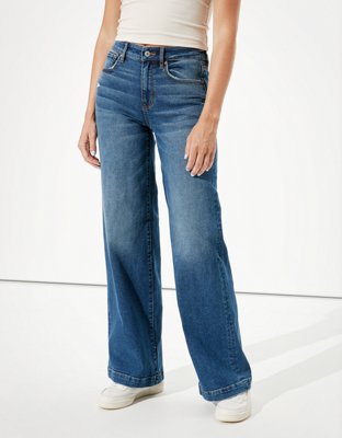 american eagle wide leg jeans