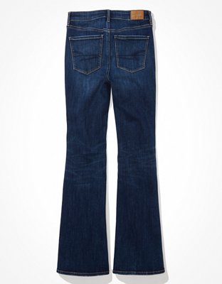 american eagle super flare jeans