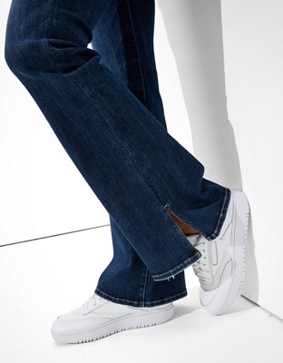 ae super high waisted flare jean
