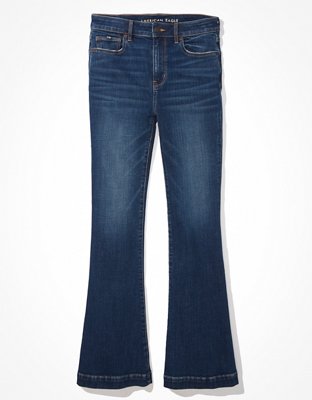 AE Super High-Waisted Flare Jean con stretch