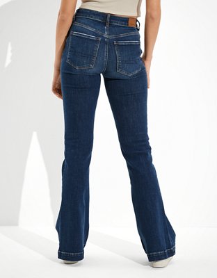 AE Stretch Super High-Waisted Flare Jean