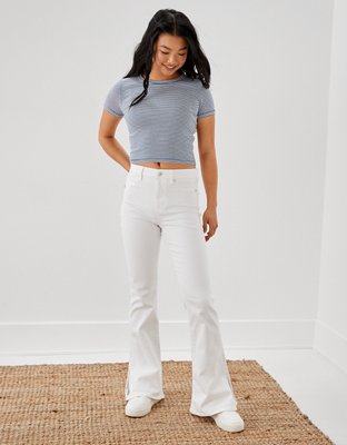 AE Super High-Waisted Flare Jean con stretch