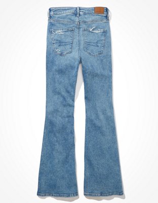 AE Ne(x)t Level Ripped Super High-Waisted Flare Jean