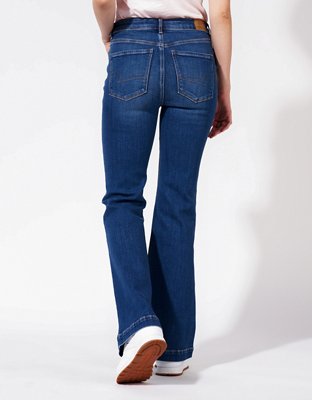AE Stretch Super High-Waisted Flare Jean