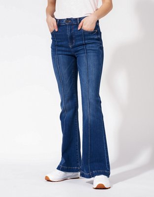 AE Stretch Low-Rise Flare Jean