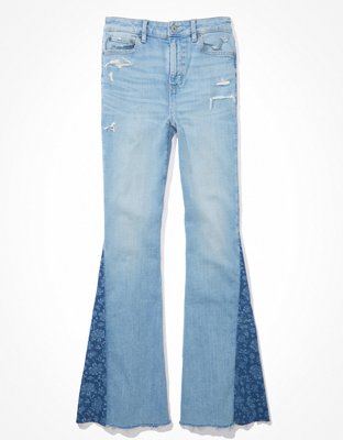 AE Stretch Low-Rise Flare Jean