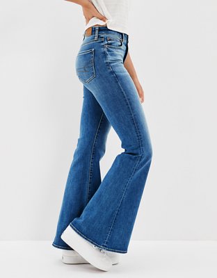 Женские джинсы American Eagle AE Ne(x)t Level Festival Flare Jean — фото 4