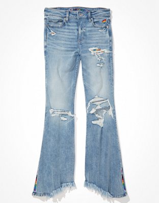 AE Pride Ne(x)t Level Ripped Festival Flare Jean