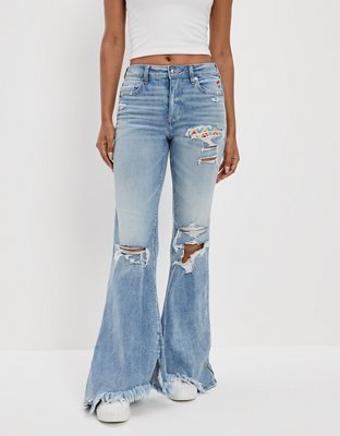 Levi's® X Erl Women's Low Rise Flare Jeans Light Wash, 60% OFF