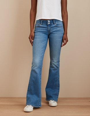 Junior Low-Rise Cargo Flare Jean With Side Pockets in 2023