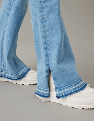Женские джинсы American Eagle AE Stretch Low-Rise Flare Jean — фото 5