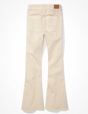 AE Stretch Super High-Waisted Flare Jean