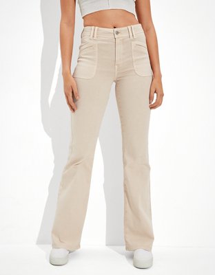 AE Stretch Super High-Waisted Flare Jean