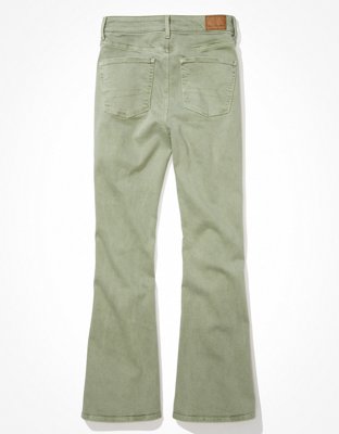 AE Stretch Super High-Waisted Flare Jean