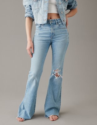 Jean taille très online haute femme