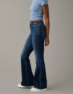 AE Ne(x)t Level Ripped Super High-Waisted Flare Jean