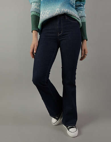 AE Next Level Super High-Waisted Flare Jean