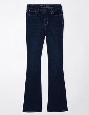 American Eagle Womens Artist Crop Jeans Stretch 100%Cotton High Rise B –  Goodfair