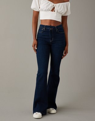 AE Super High-Waisted Crop Flare Jean