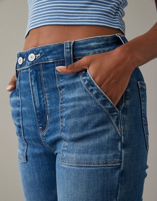 AE Next Level Super High-Waisted Flare Jean