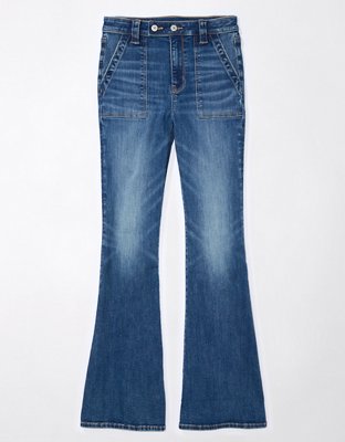 AE Next Level Super High-Waisted Flare Jean