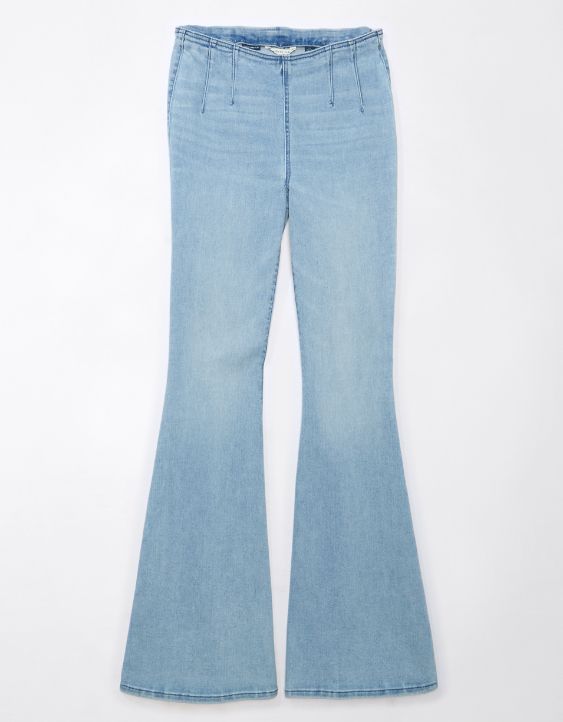 AE Luxe Pull-On High-Waisted Festival Flare Jean