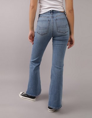 AE Next Level Super High-Waisted Flare Jean