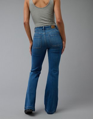 AE Next Level Super High-Waisted Flare Jean