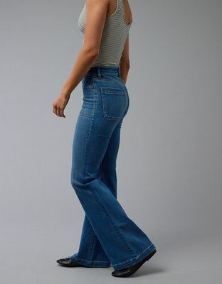 AE Next Level Super High-Waisted Flare Jean