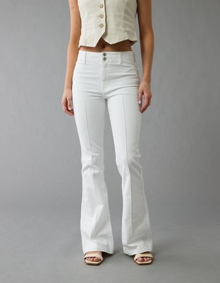 【AMERI】WAIST SHAPE FLARE JACKET M Nordic Jacket - White