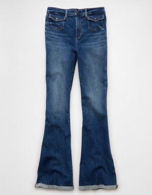AE Next Level Super High-Waisted Flare Jean