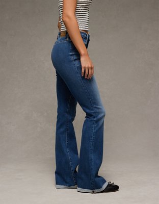 AE Next Level Super High-Waisted Flare Jean