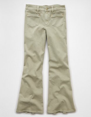 AE Stretch High-Waisted Flare Jean
