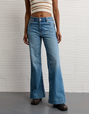 AE Stretch High-Waisted Flare Jean