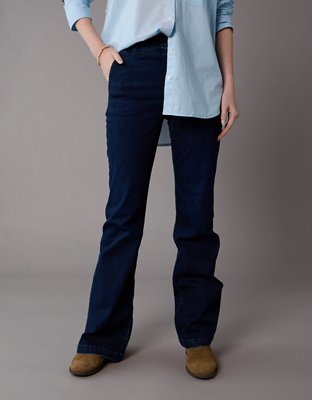 AE Next Level Super High-Waisted Flare Jean