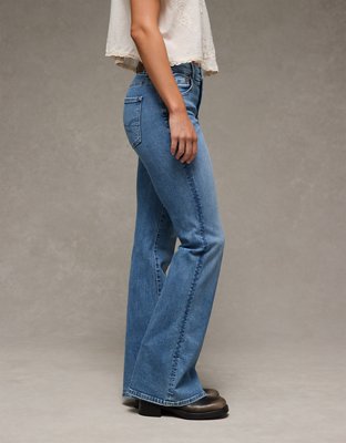 AE Luxe Super High-Waisted Flare Jean