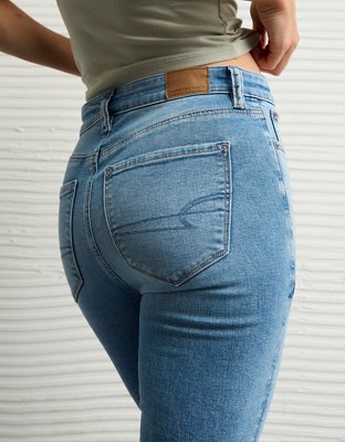 AE Next Level Ripped Super High-Waisted Flare Jean