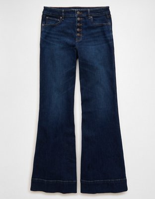 AE Stretch High-Waisted Flare Jean