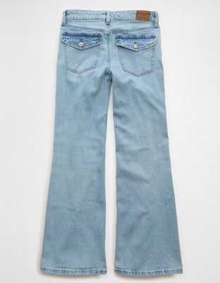 AE Stretch Low-Rise Flare Jean