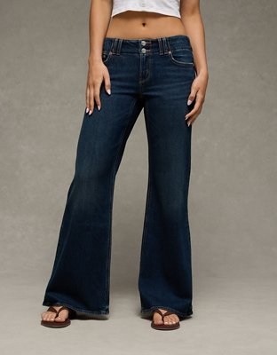 AE Stretch Low-Rise Flare Jean