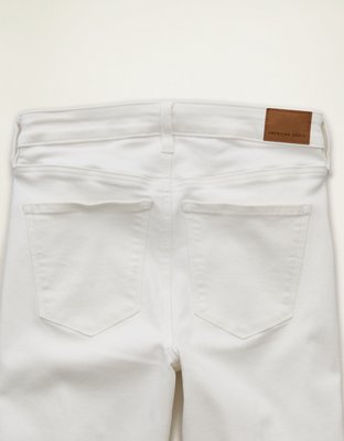 AE Super High-Waisted Embroidered Flare Jean