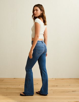AE Super High-Waisted Flare Jean