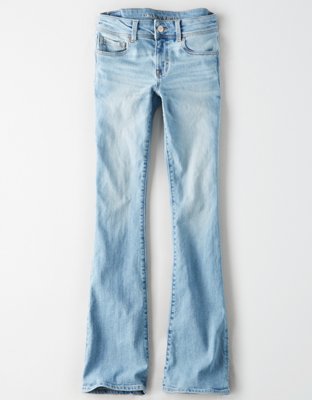 american eagle high waisted bootcut jeans