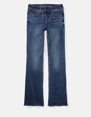 AE Stretch Low-Rise Kick Bootcut Jean