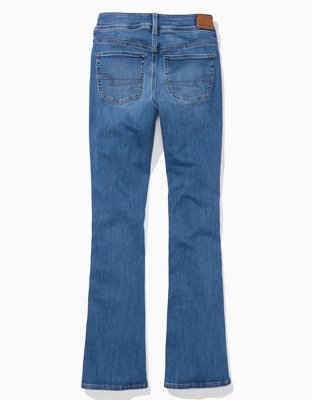 Buy American Eagle Women Blue Next Level Low-rise Kick Bootcut