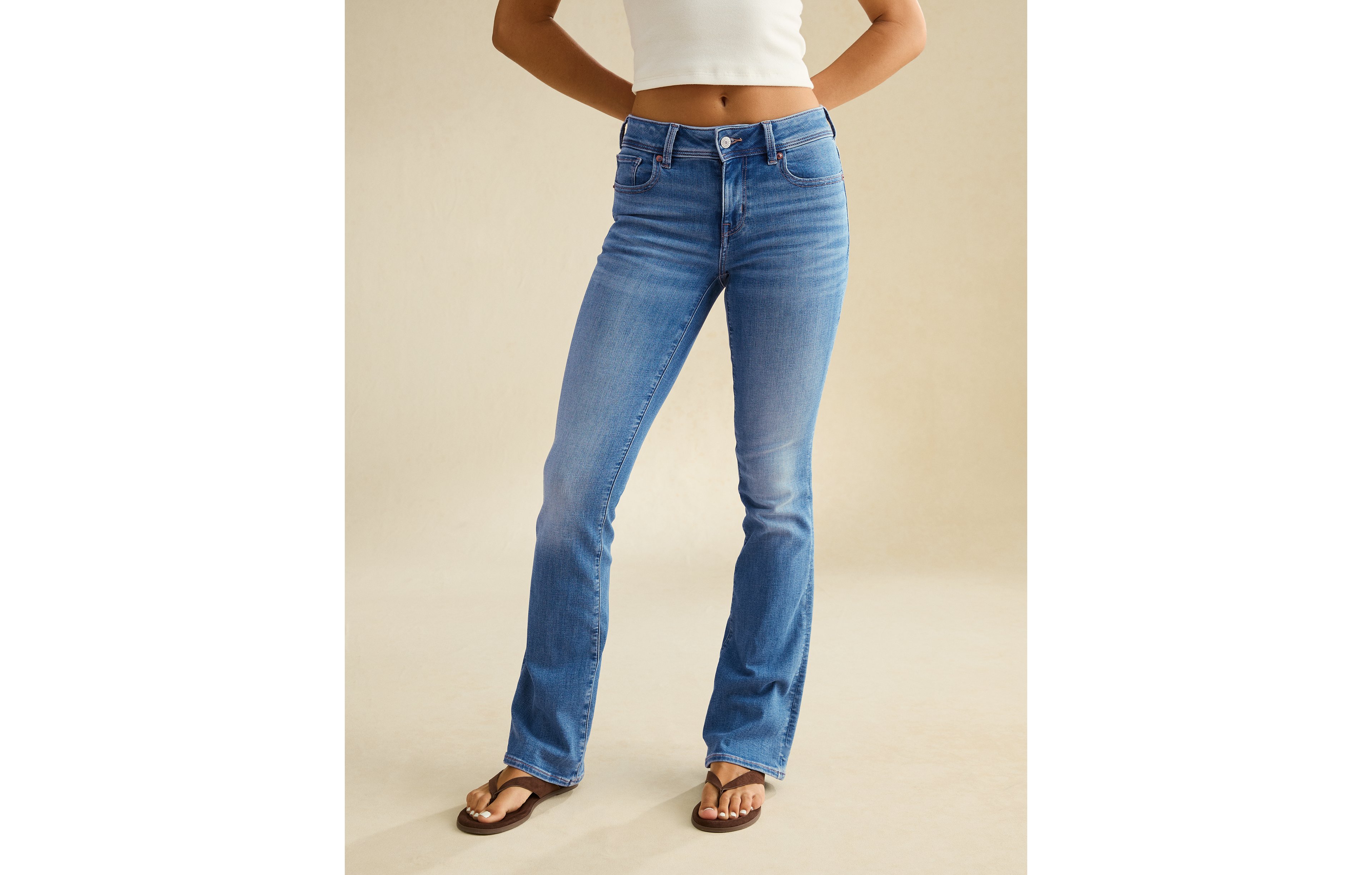 AE Low-Rise Kick Bootcut Jean