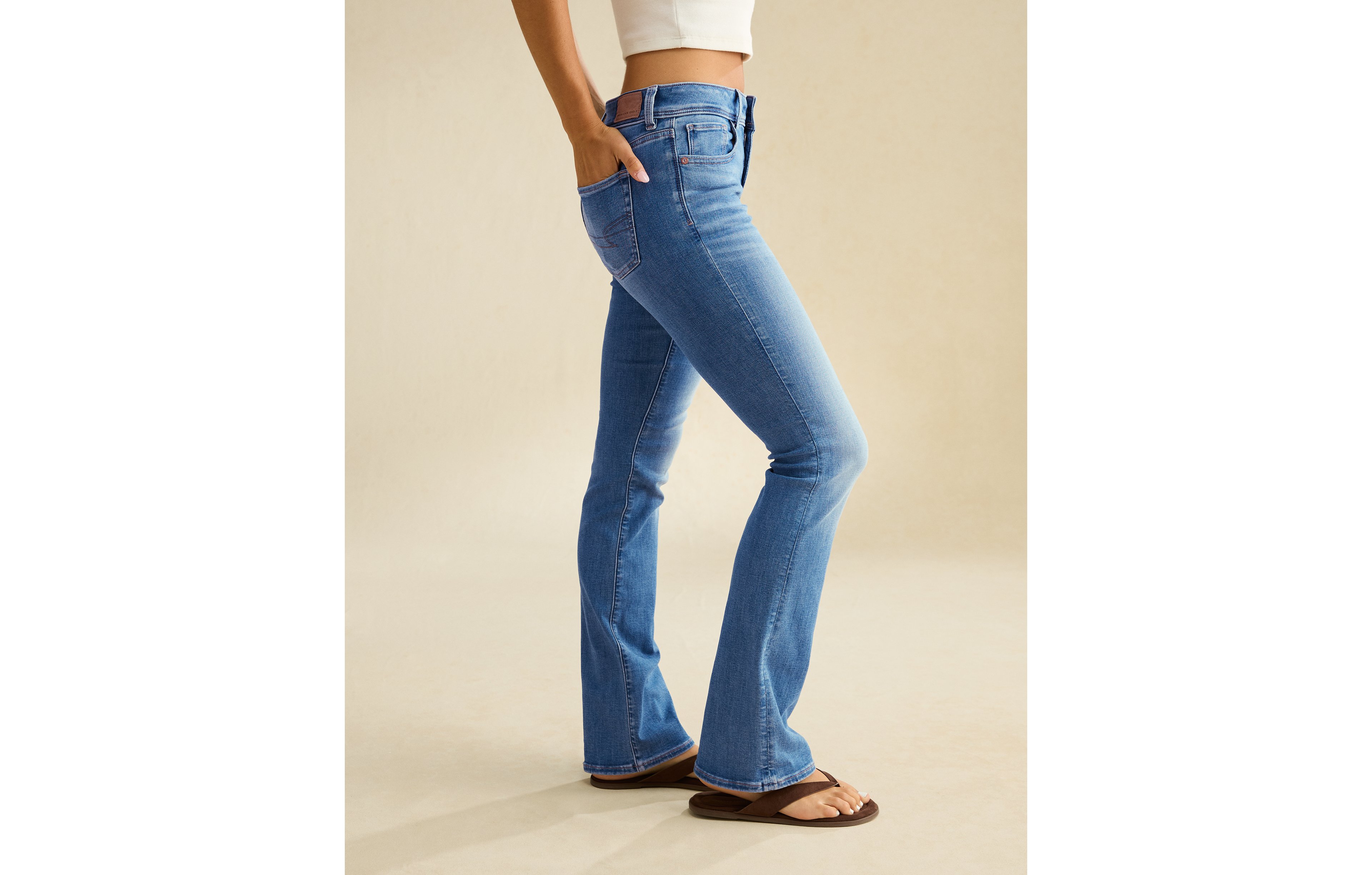 AE Low-Rise Kick Bootcut Jean