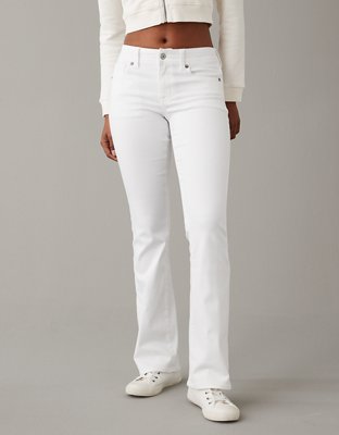 Women's Bootcut and Flare Jeans, White