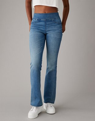 Glkaend American Flag High Waist Bootcut Jeans for Women,CX-007,Blue,5 at   Women's Jeans store